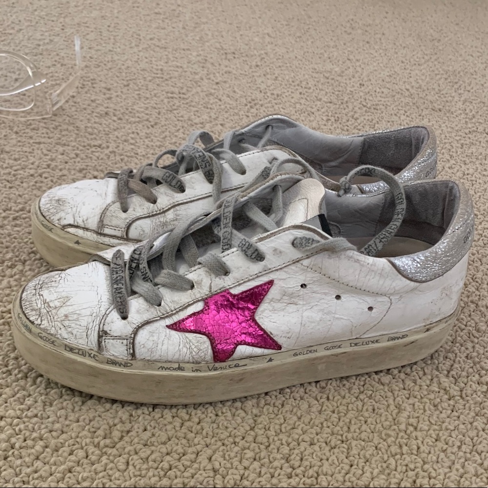 Women’s Golden Goose High Star Sneakers
